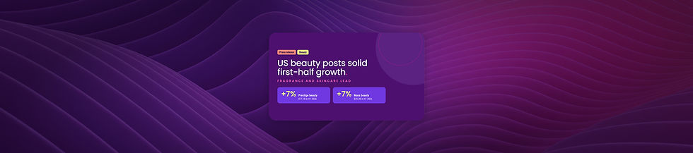 US Beauty Industry Posts Solid First-Half Growth as Fragrance and Skincare Lead Across Prestige and Mass Retail, Circana Reports