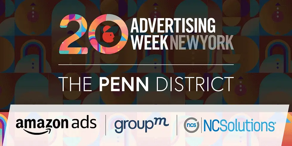 NCS, Group M, and Amazon Ads at Advertising week