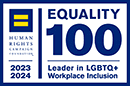 Equality 100 award logo