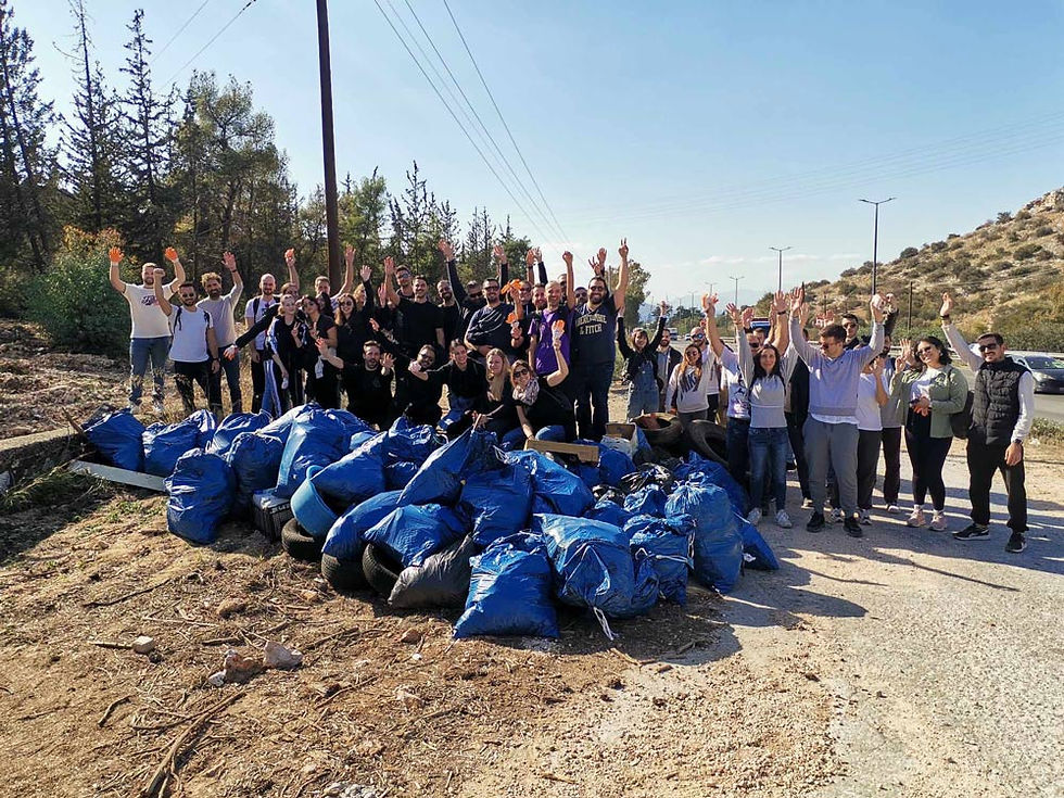 Greece: Circana x Save Your Hood Trash Clean-up