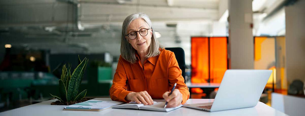 Person writing 